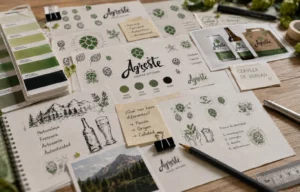 Proceso de trabajo de un diseñador gráfico