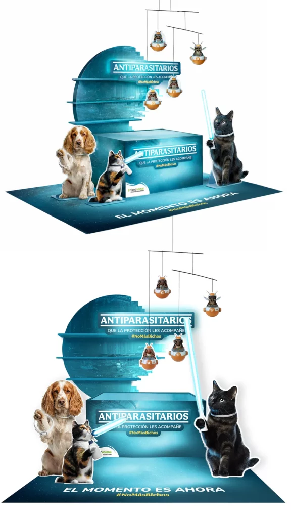 Diseño PLV tienda Tiendanimal